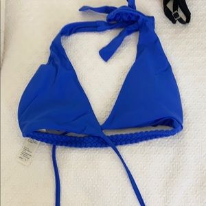 Cross body swim top